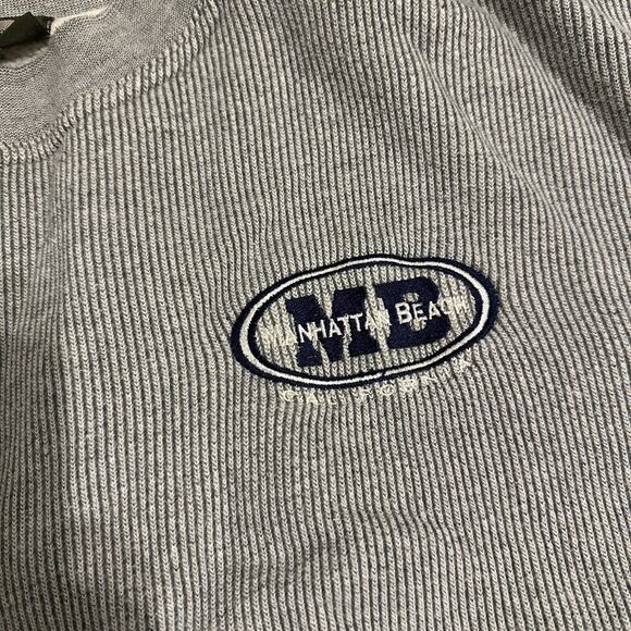 vintage Manhattan beach California knit sweatshirt sweater Crew neck - Picture 12 of 12